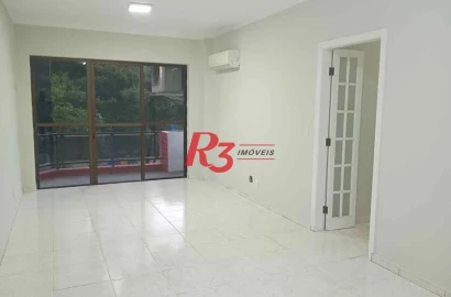 Apartamento com 3 dormitórios à venda, 124 m² por R$ 850.000,00 - Gonzaga - Santos/SP