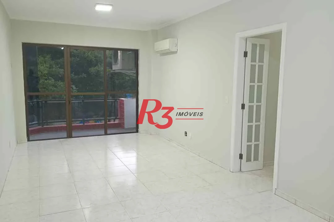 Apartamento com 3 dormitórios à venda, 124 m² por R$ 850.000,00 - Gonzaga - Santos/SP