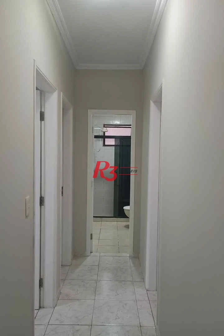 Apartamento com 3 dormitórios à venda, 124 m² por R$ 850.000,00 - Gonzaga - Santos/SP