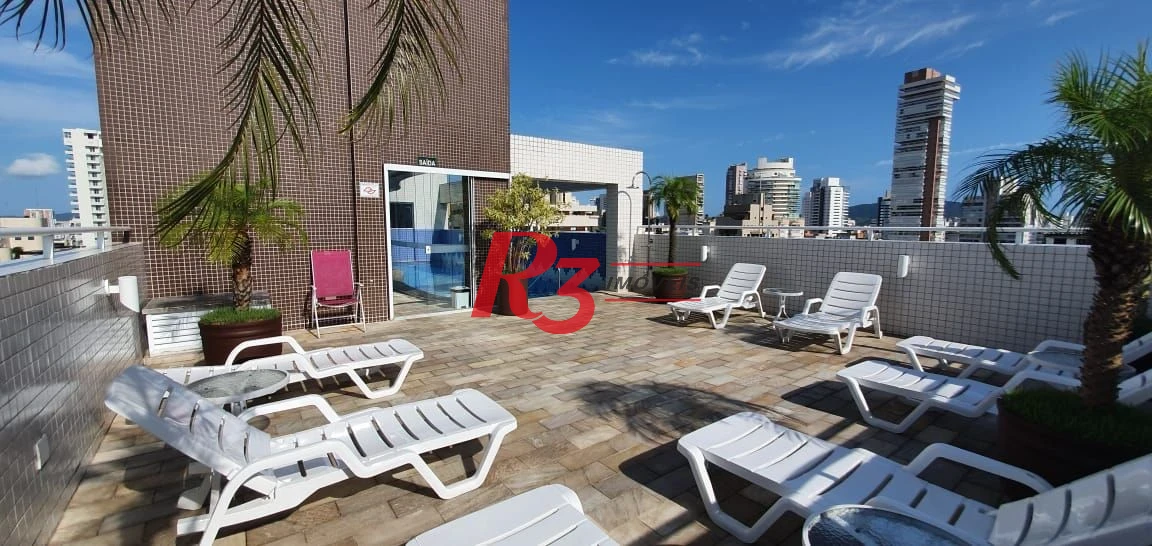 Apartamento com 2 dormitórios à venda, 77 m² por R$ 945.000,00 - Gonzaga - Santos/SP