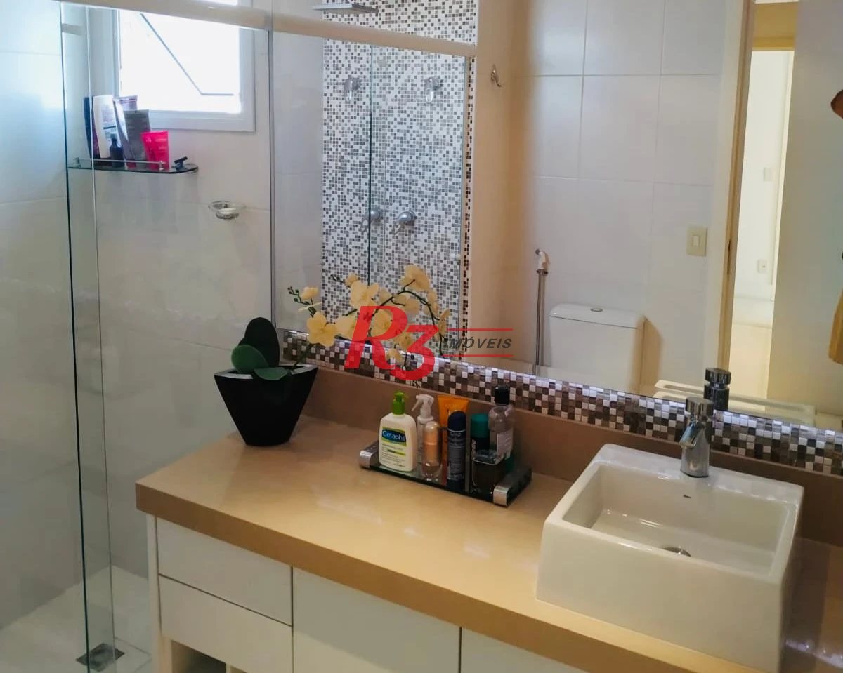 Apartamento à venda, 155 m² por R$ 2.740.000,00 - Embaré - Santos/SP