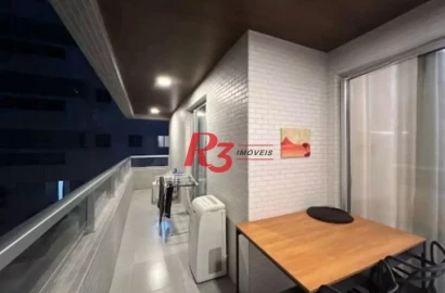 Apartamento com 2 dormitórios à venda, 76 m² por R$ 800.000,00 - Canto do Forte - Praia Grande/SP