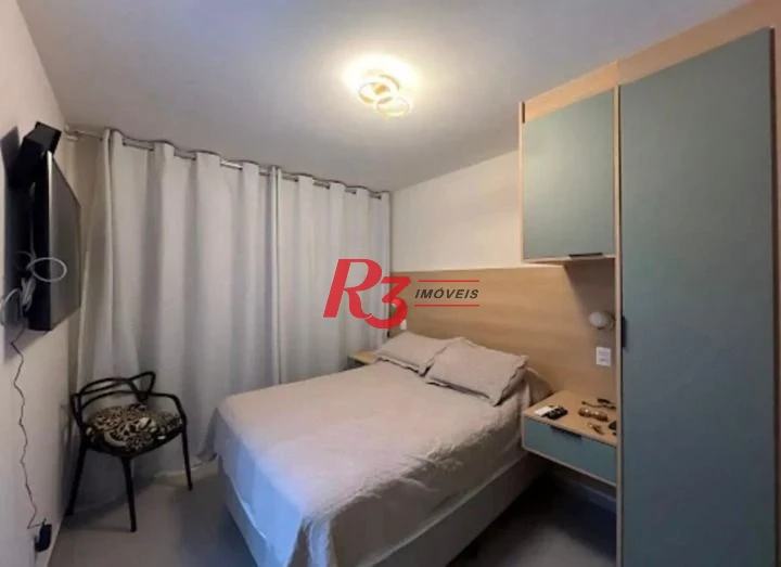 Apartamento com 2 dormitórios à venda, 76 m² por R$ 800.000,00 - Canto do Forte - Praia Grande/SP