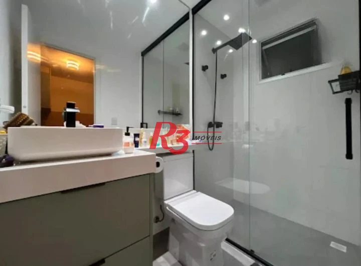 Apartamento com 2 dormitórios à venda, 76 m² por R$ 800.000,00 - Canto do Forte - Praia Grande/SP