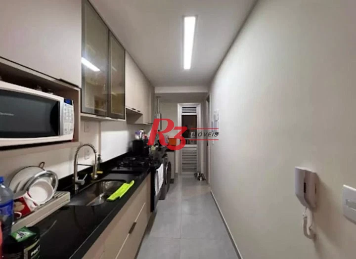 Apartamento com 2 dormitórios à venda, 76 m² por R$ 800.000,00 - Canto do Forte - Praia Grande/SP