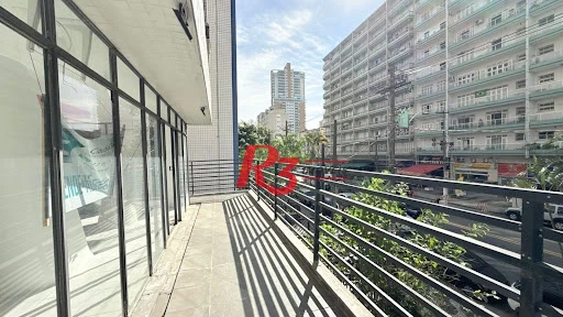 Sala, 104 m² - venda por R$ 425.000,00 ou aluguel por R$ 5.596,00 - Boqueirão - Santos/SP