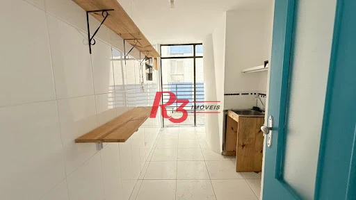 Sala, 104 m² - venda por R$ 425.000,00 ou aluguel por R$ 5.596,00 - Boqueirão - Santos/SP
