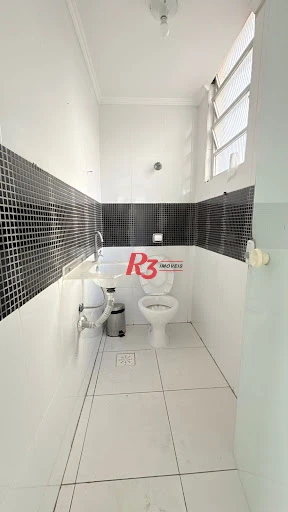 Sala, 104 m² - venda por R$ 425.000,00 ou aluguel por R$ 5.596,00 - Boqueirão - Santos/SP