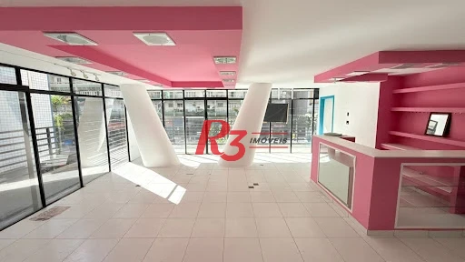 Sala, 104 m² - venda por R$ 425.000,00 ou aluguel por R$ 5.596,00 - Boqueirão - Santos/SP