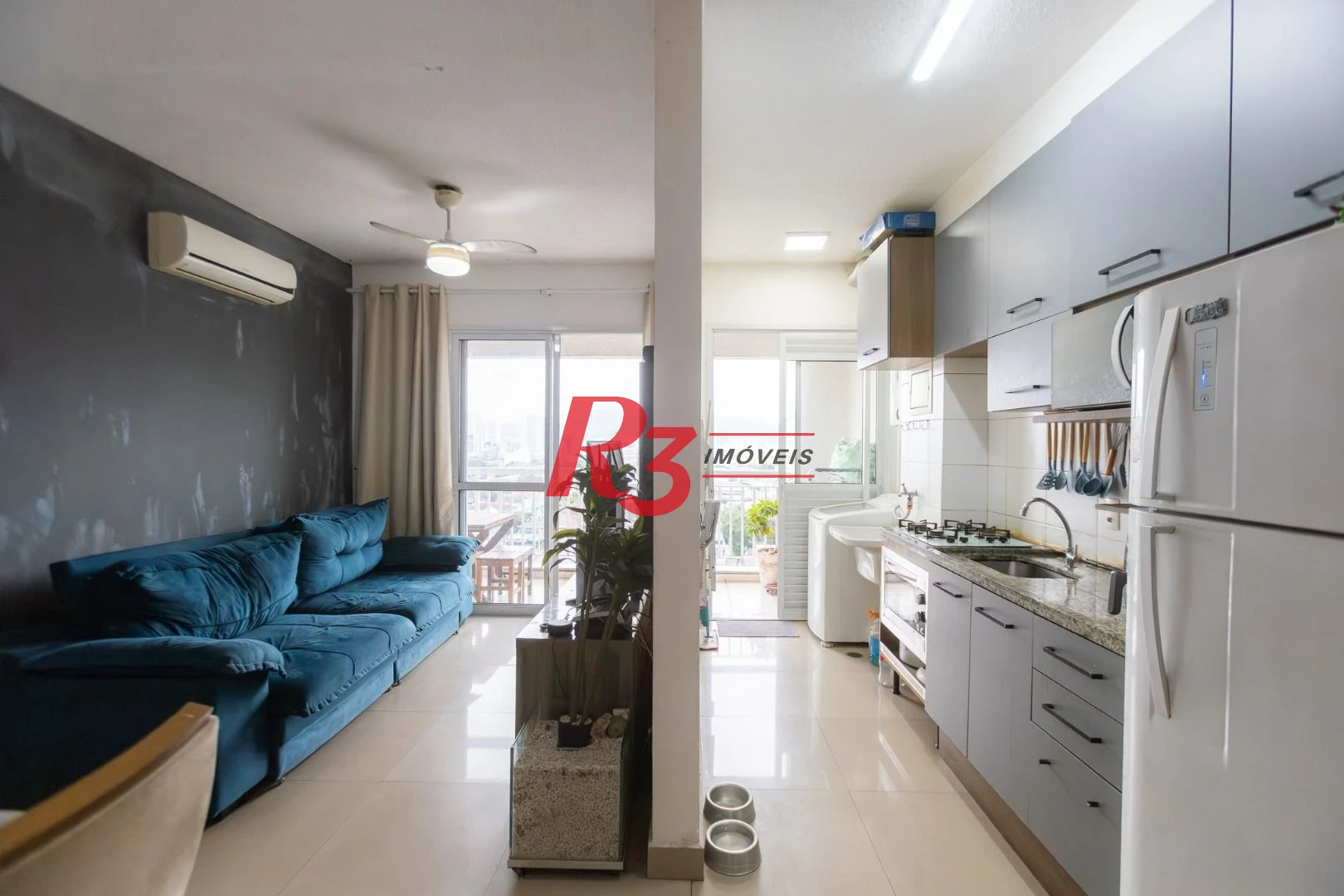 Apartamento com 2 dormitórios à venda, 66 m² por R$ 511.000,00 - Vila Matias - Santos/SP