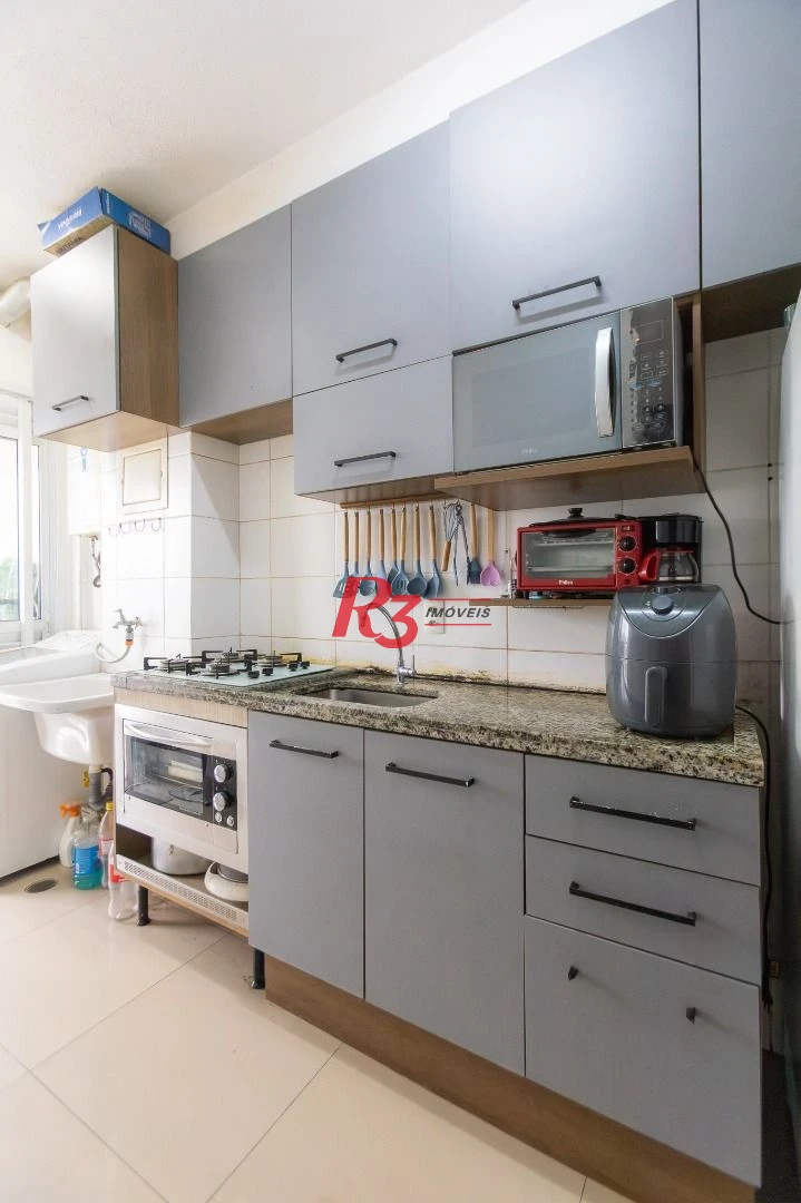 Apartamento com 2 dormitórios à venda, 66 m² por R$ 511.000,00 - Vila Matias - Santos/SP