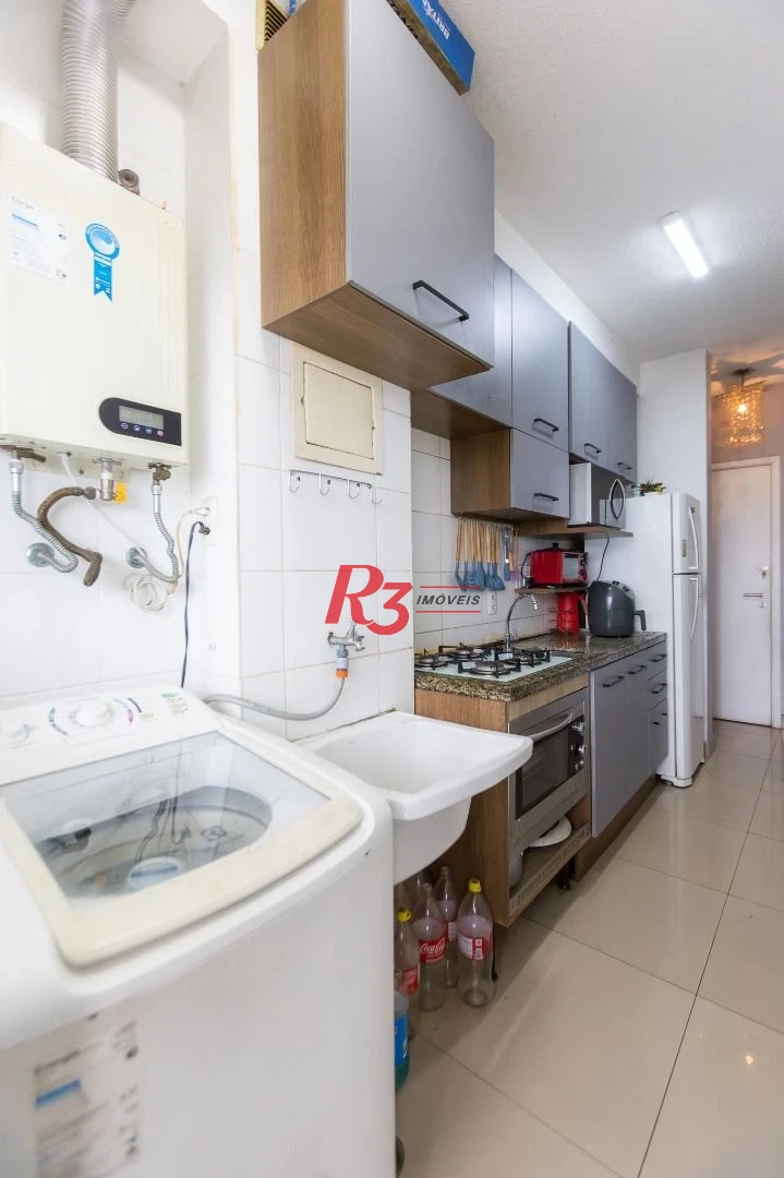 Apartamento com 2 dormitórios à venda, 66 m² por R$ 511.000,00 - Vila Matias - Santos/SP