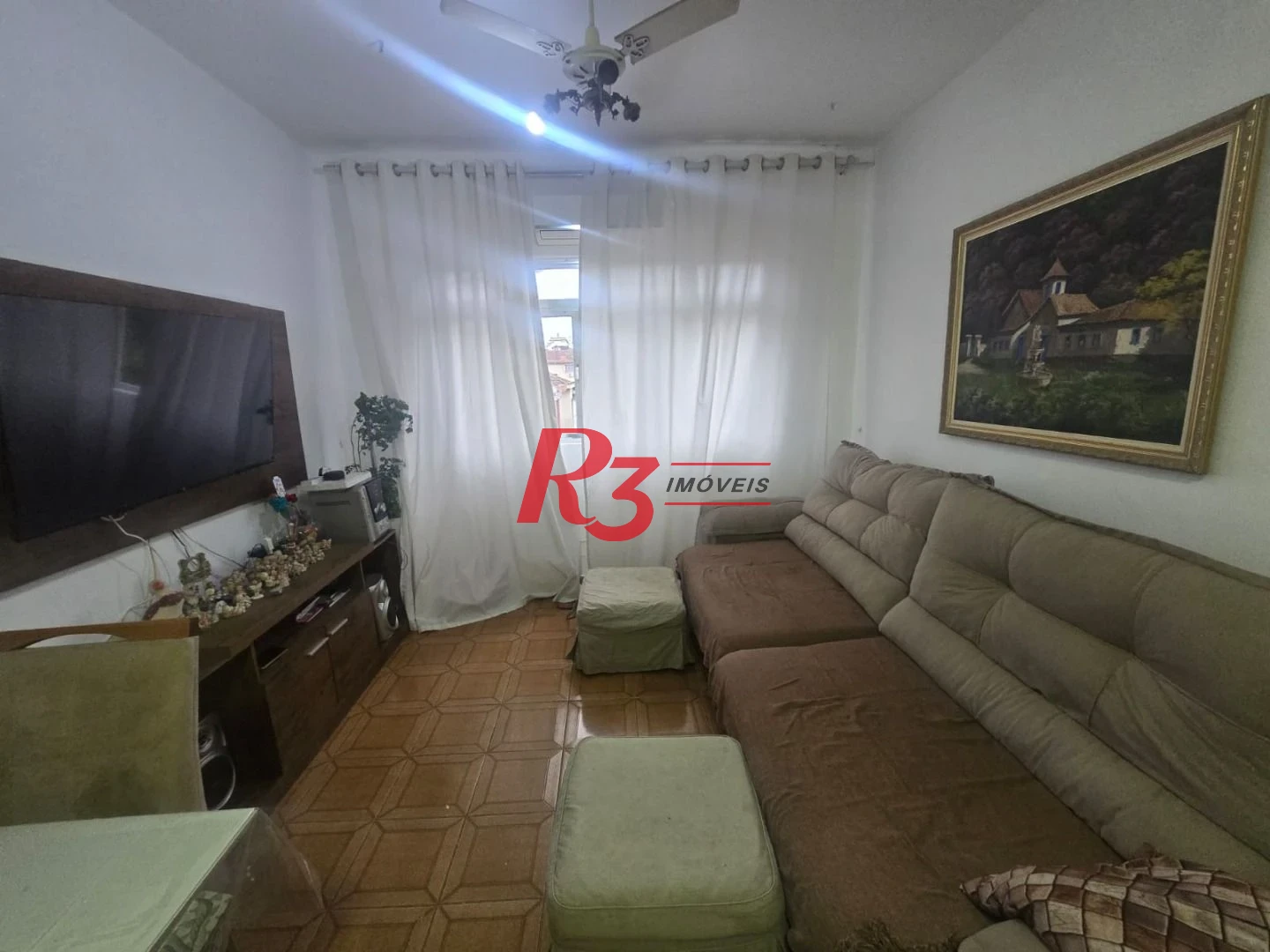 Apartamento com 2 dormitórios à venda, 86 m² por R$ 436.000,00 - Encruzilhada - Santos/SP