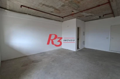 Sala para alugar, 42 m² por R$ 3.000,00/mês - Vila Matias - Santos/SP