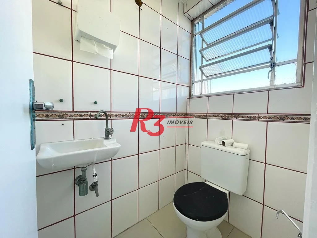 Sala para alugar, 40 m² por R$ 3.000,00/mês - Boqueirão - Santos/SP
