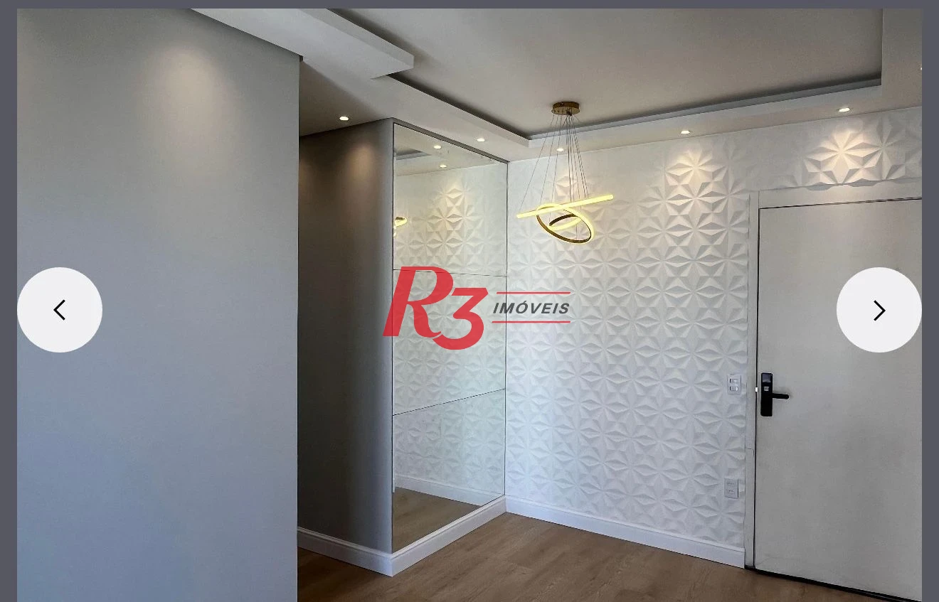 Apartamento com 2 dormitórios à venda, 49 m² por R$ 335.000,00 - Castelo - Santos/SP
