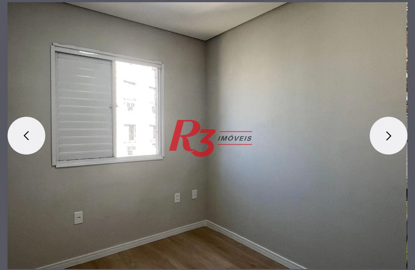 Apartamento com 2 dormitórios à venda, 49 m² por R$ 335.000,00 - Castelo - Santos/SP