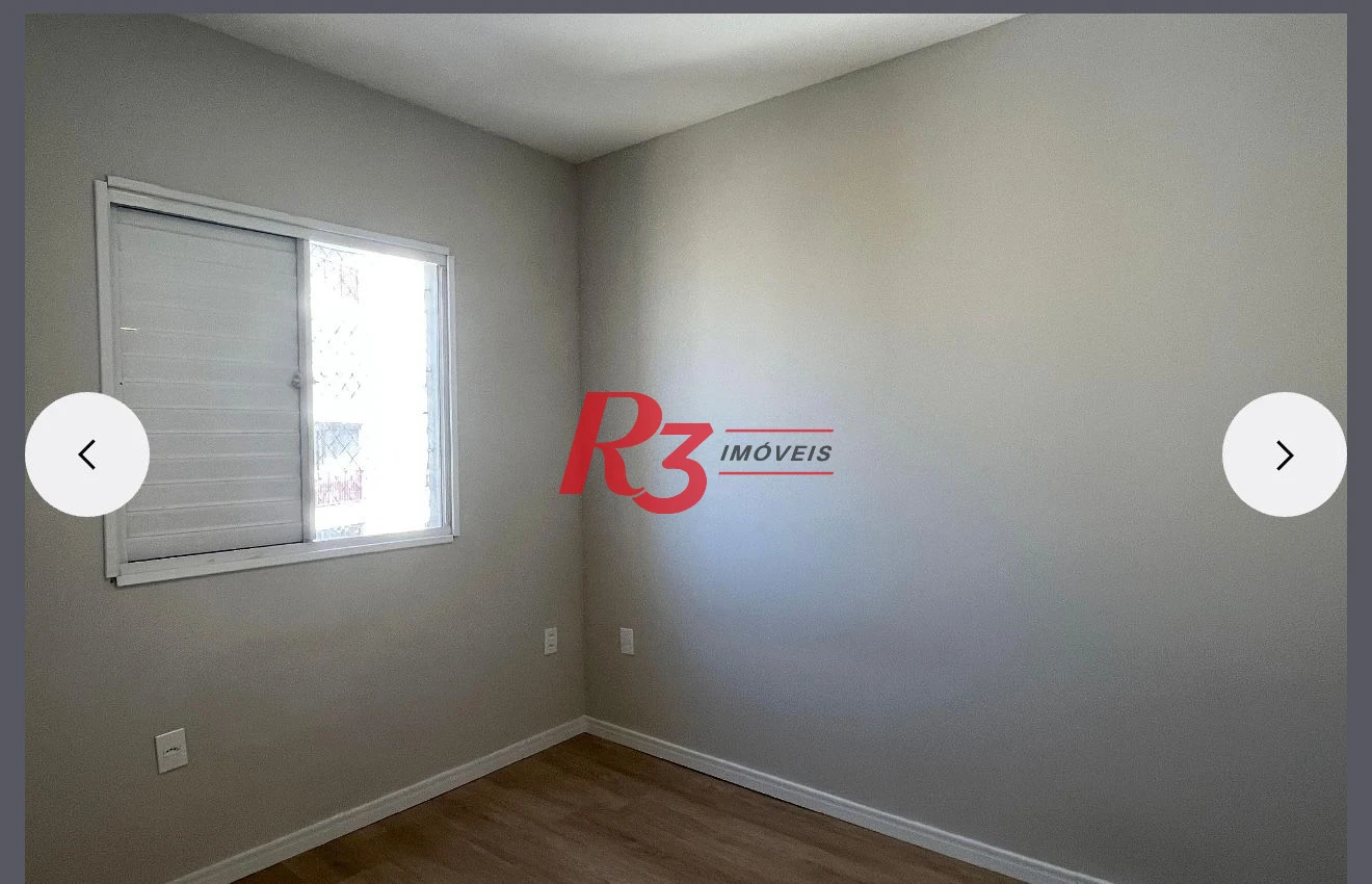 Apartamento com 2 dormitórios à venda, 49 m² por R$ 335.000,00 - Castelo - Santos/SP