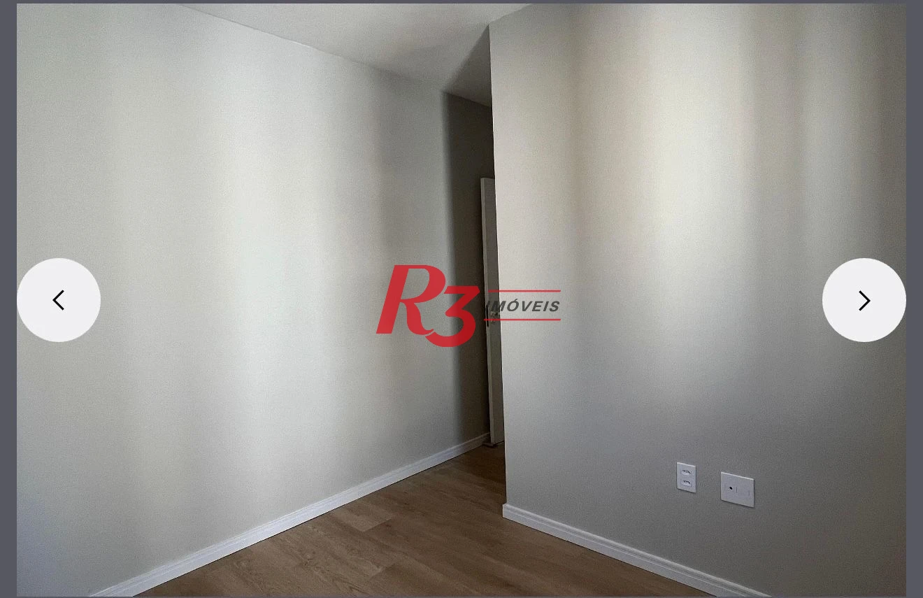 Apartamento com 2 dormitórios à venda, 49 m² por R$ 335.000,00 - Castelo - Santos/SP