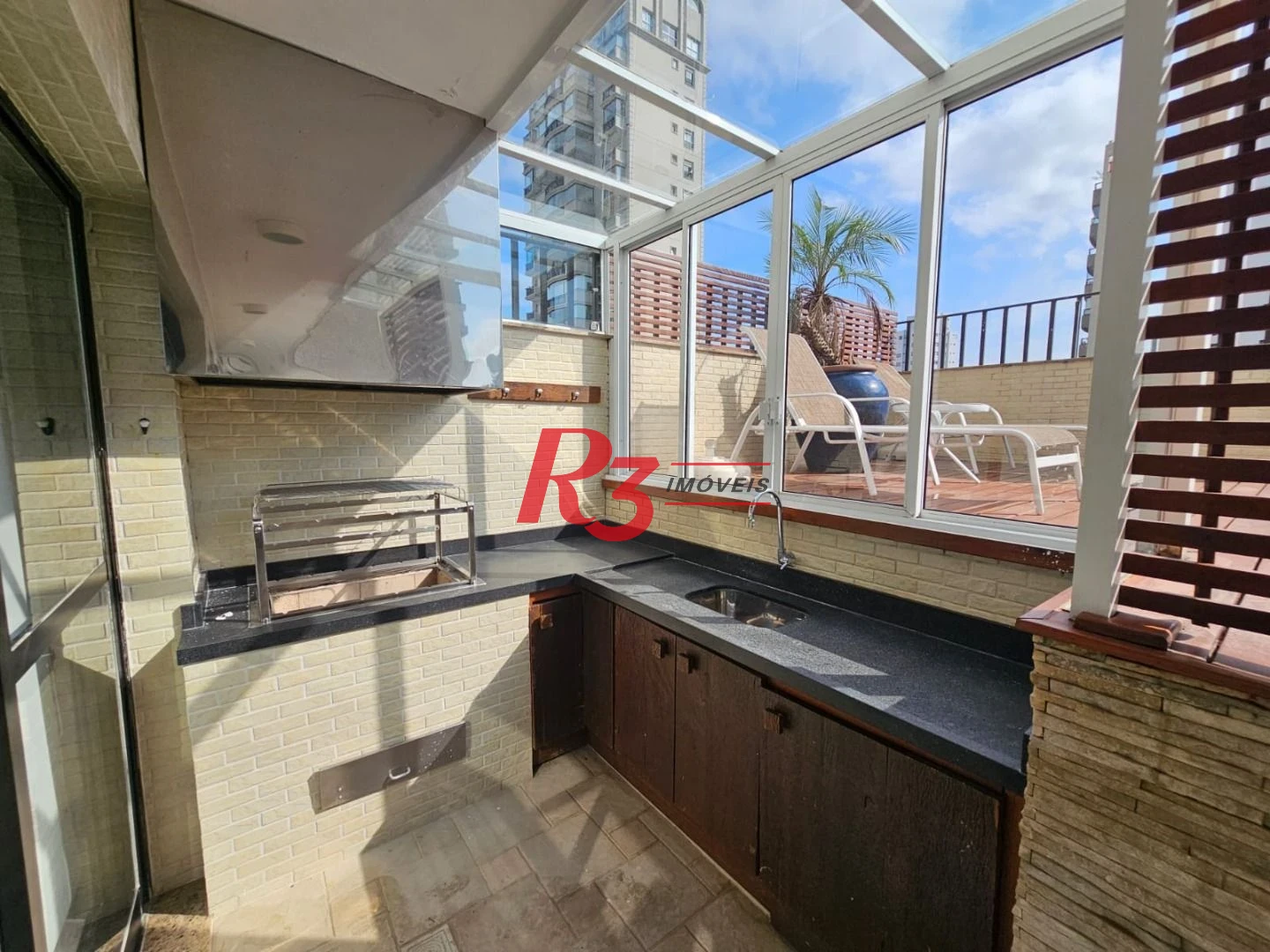 Cobertura com 4 dormitórios à venda, 418 m² por R$ 5.000.000,00 - Boqueirão - Santos/SP