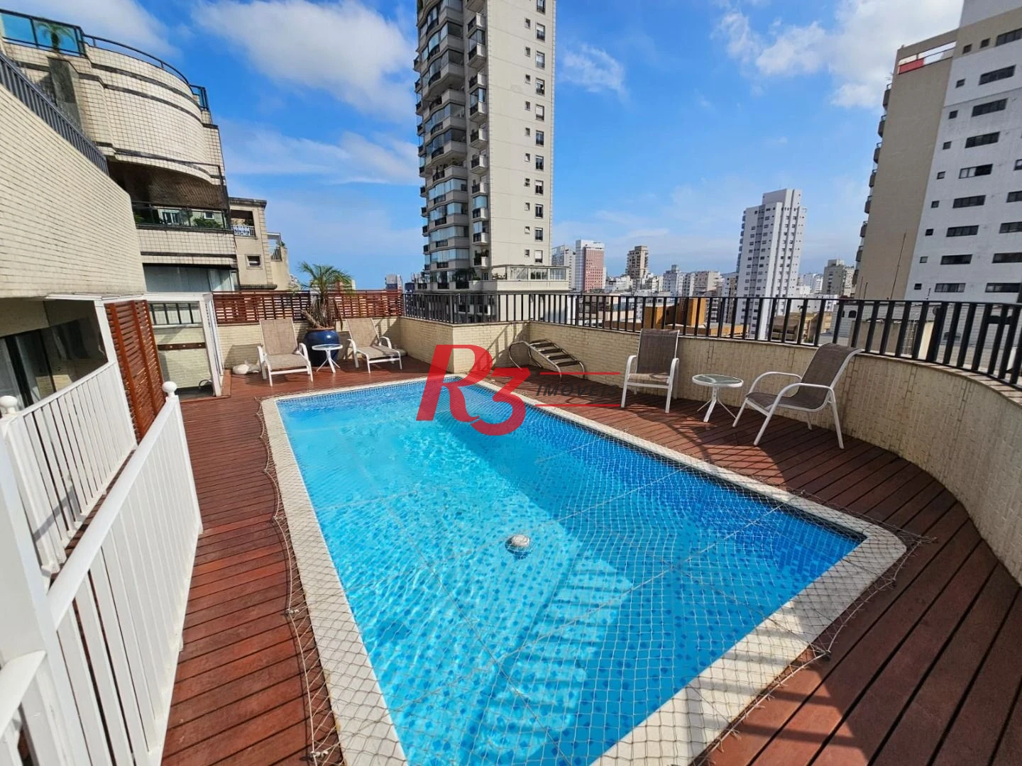 Cobertura com 4 dormitórios à venda, 418 m² por R$ 5.000.000,00 - Boqueirão - Santos/SP
