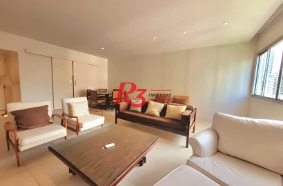 Apartamento com 2 dormitórios à venda, 117 m² por R$ 1.000.000,00 - Boqueirão - Santos/SP