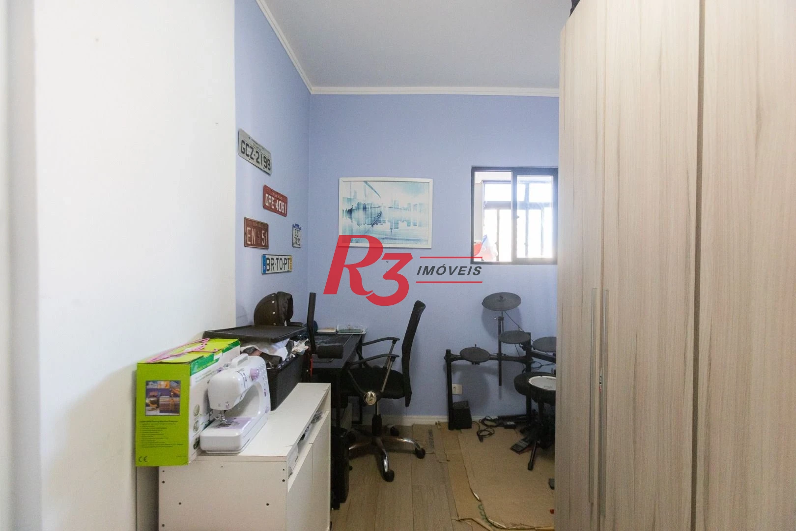 Apartamento com 2 dormitórios à venda, 90 m² por R$ 530.000,00 - Aparecida - Santos/SP