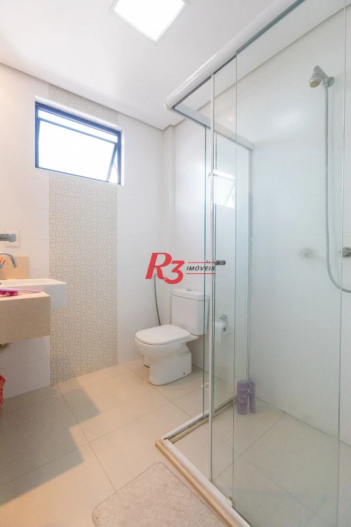 Apartamento com 2 dormitórios à venda, 90 m² por R$ 530.000,00 - Aparecida - Santos/SP