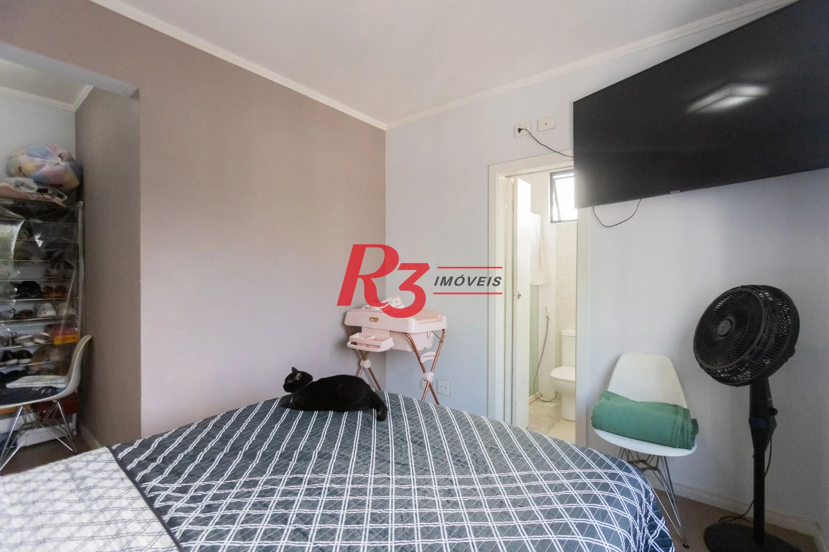Apartamento com 2 dormitórios à venda, 90 m² por R$ 530.000,00 - Aparecida - Santos/SP