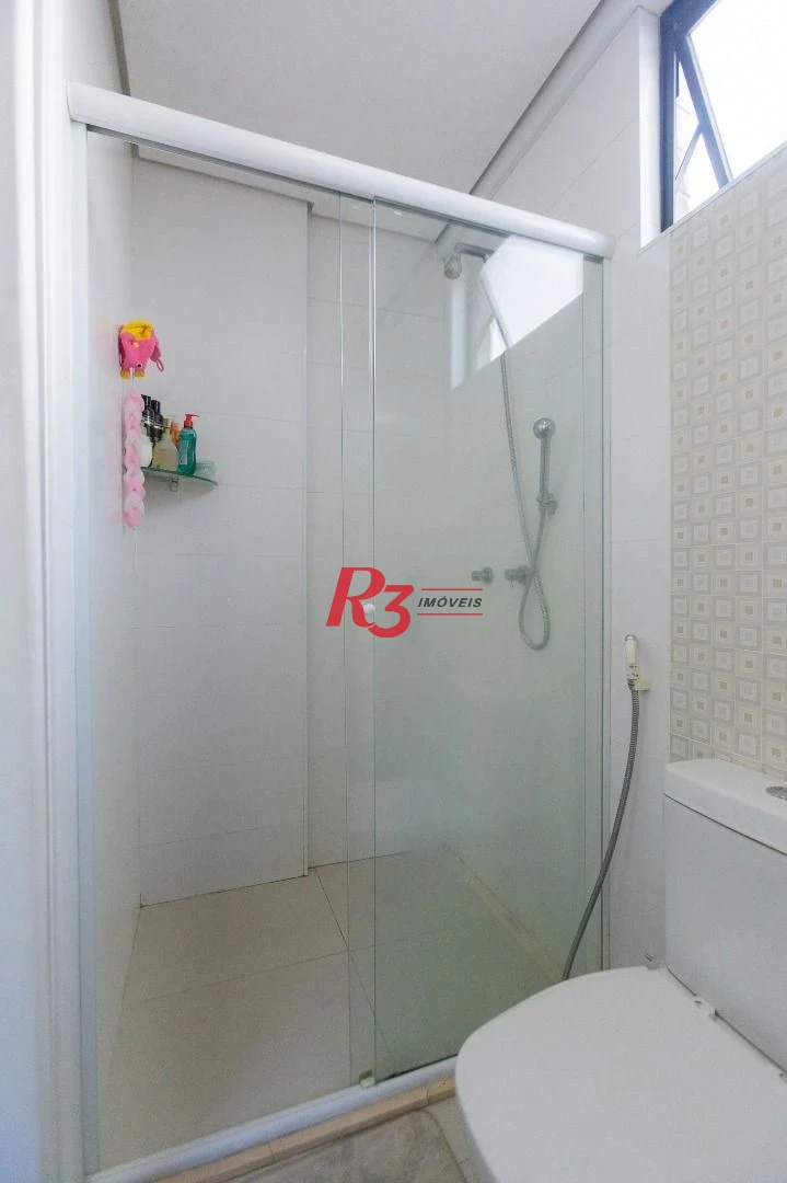 Apartamento com 2 dormitórios à venda, 90 m² por R$ 530.000,00 - Aparecida - Santos/SP