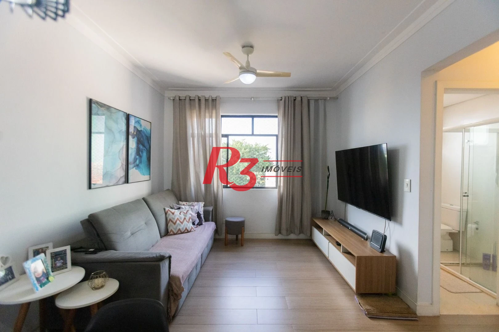 Apartamento com 2 dormitórios à venda, 90 m² por R$ 530.000,00 - Aparecida - Santos/SP