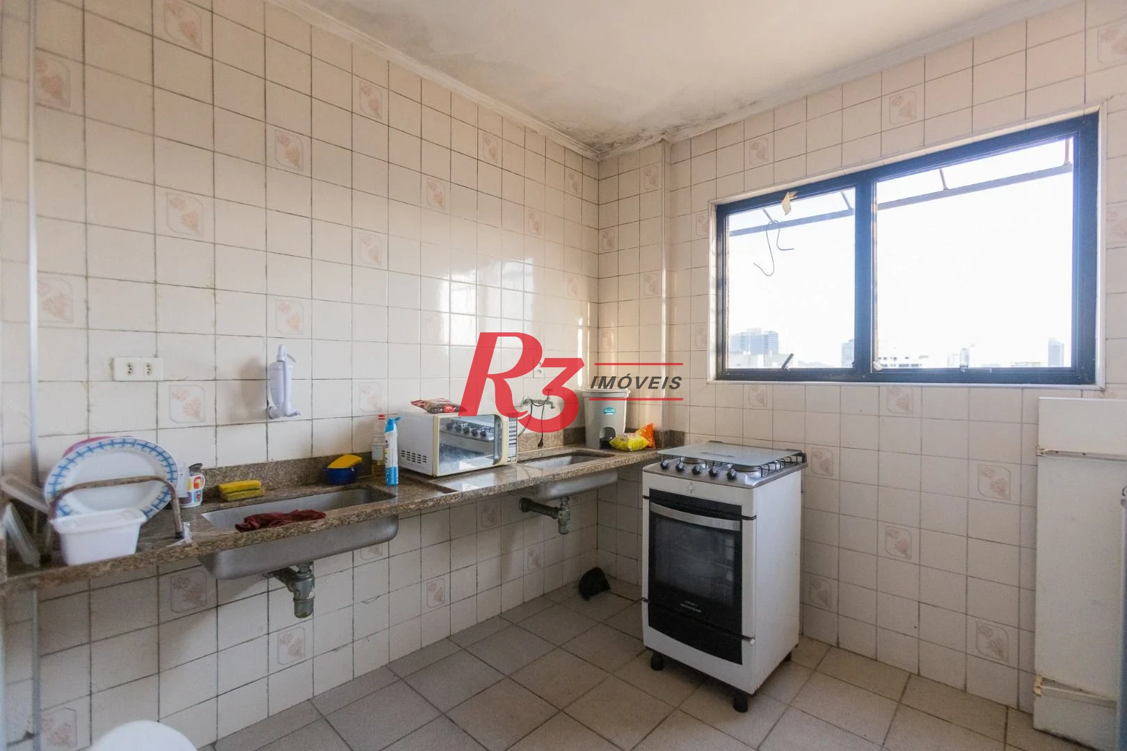 Apartamento com 2 dormitórios à venda, 90 m² por R$ 530.000,00 - Aparecida - Santos/SP
