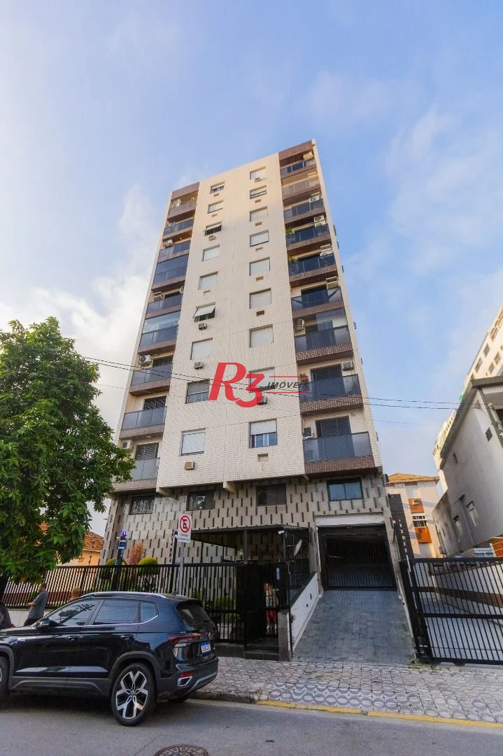 Apartamento com 2 dormitórios à venda, 90 m² por R$ 530.000,00 - Aparecida - Santos/SP