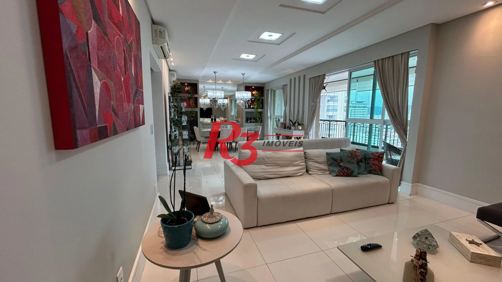 Apartamento com 3 dormitórios à venda, 204 m² por R$ 2.600.000,00 - Vila Rica - Santos/SP