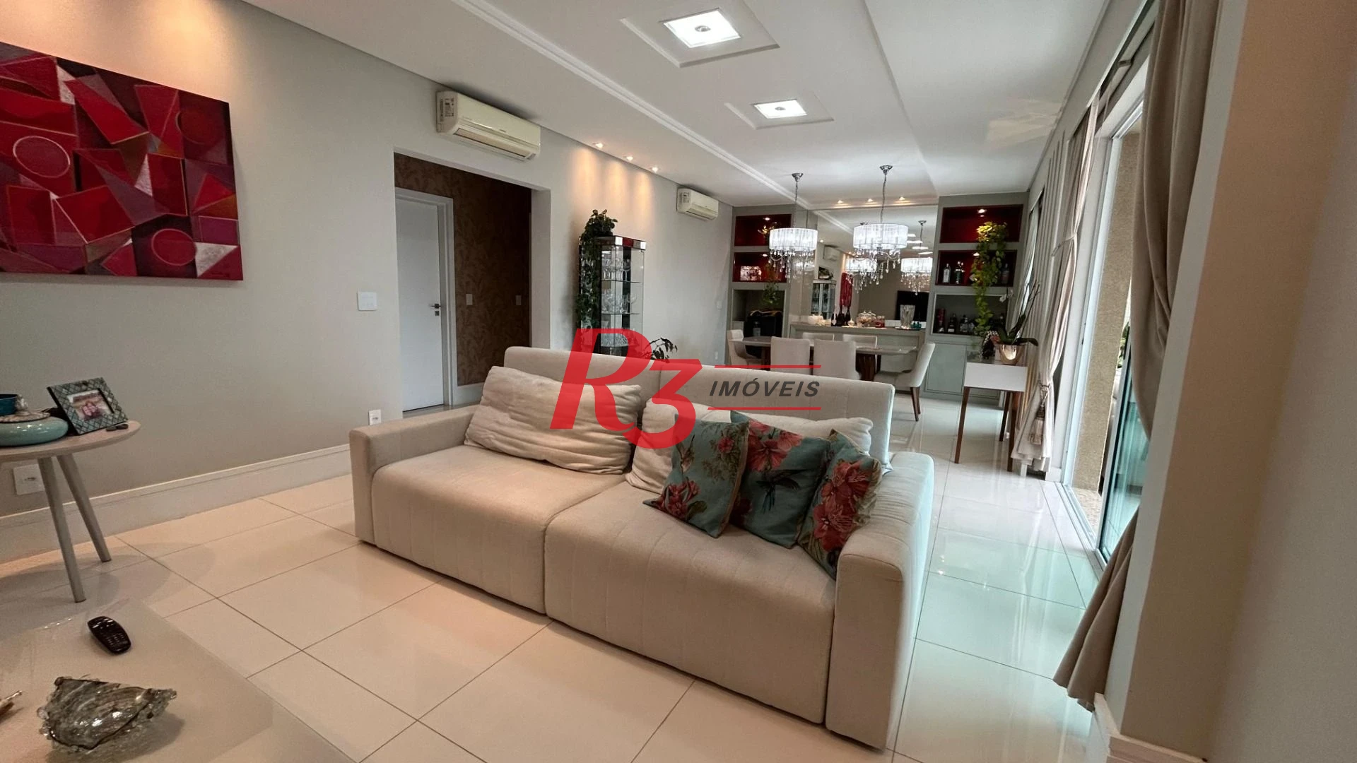 Apartamento com 3 dormitórios à venda, 204 m² por R$ 2.600.000,00 - Vila Rica - Santos/SP