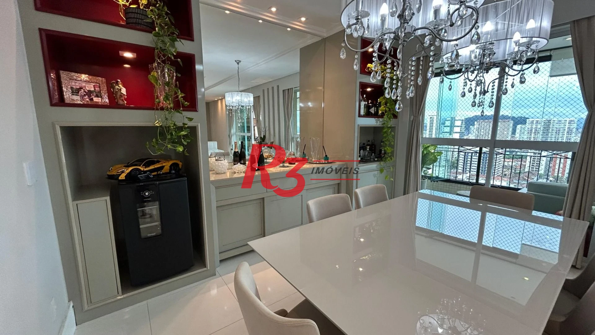 Apartamento com 3 dormitórios à venda, 204 m² por R$ 2.600.000,00 - Vila Rica - Santos/SP