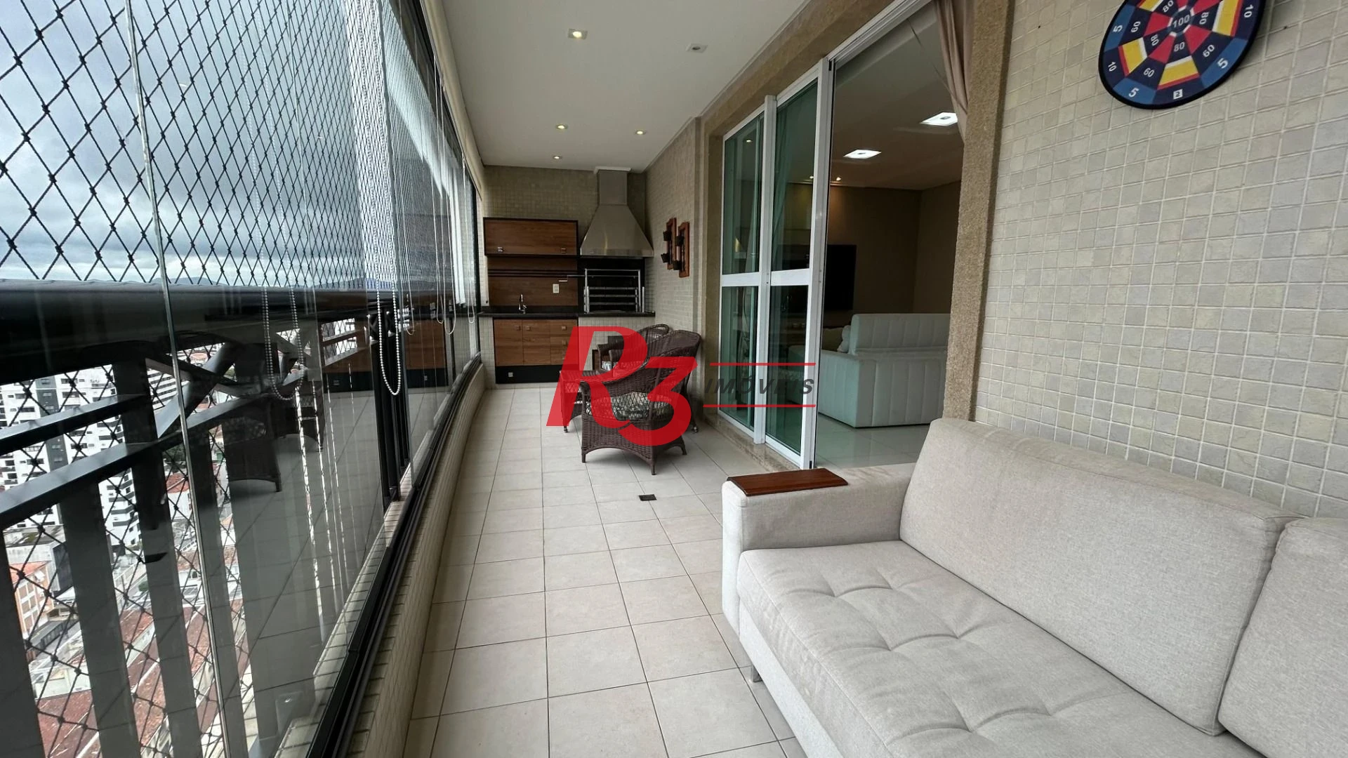 Apartamento com 3 dormitórios à venda, 204 m² por R$ 2.600.000,00 - Vila Rica - Santos/SP