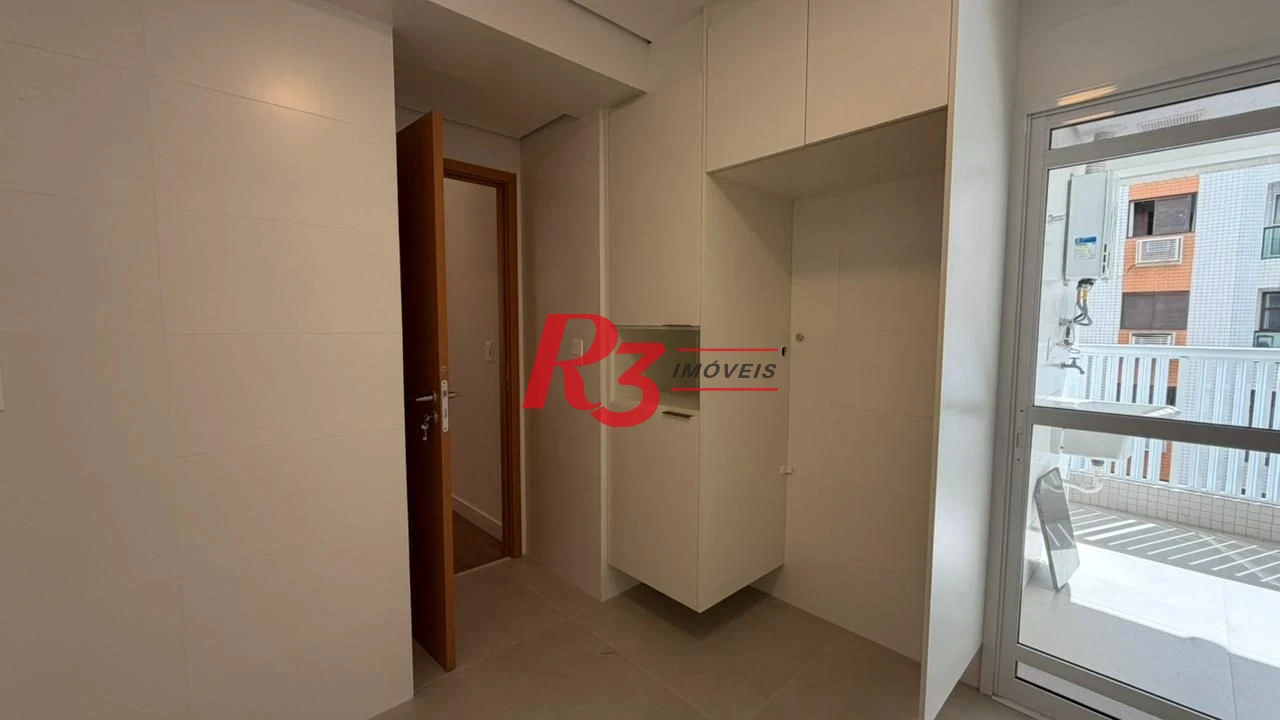 Apartamento com 2 dormitórios para alugar, 91 m² por R$ 8.000,00/mês - Boqueirão - Santos/SP