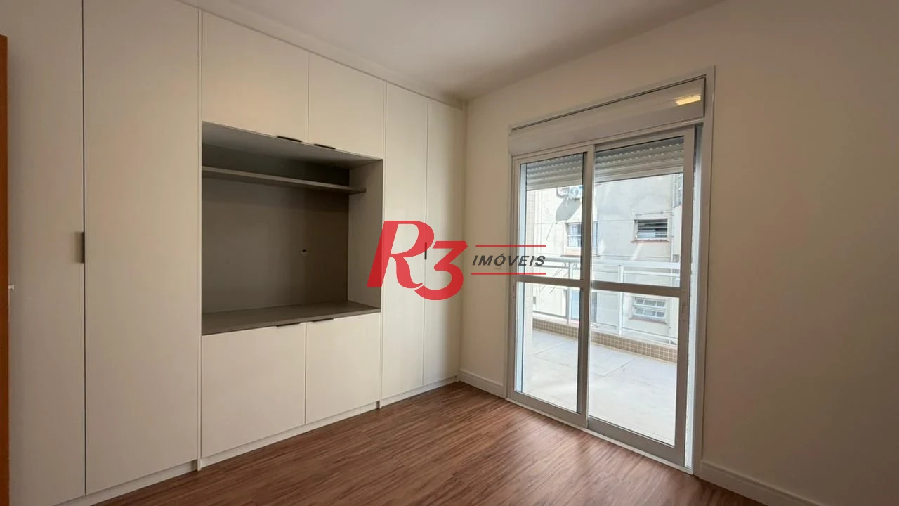 Apartamento com 2 dormitórios para alugar, 91 m² por R$ 8.000,00/mês - Boqueirão - Santos/SP