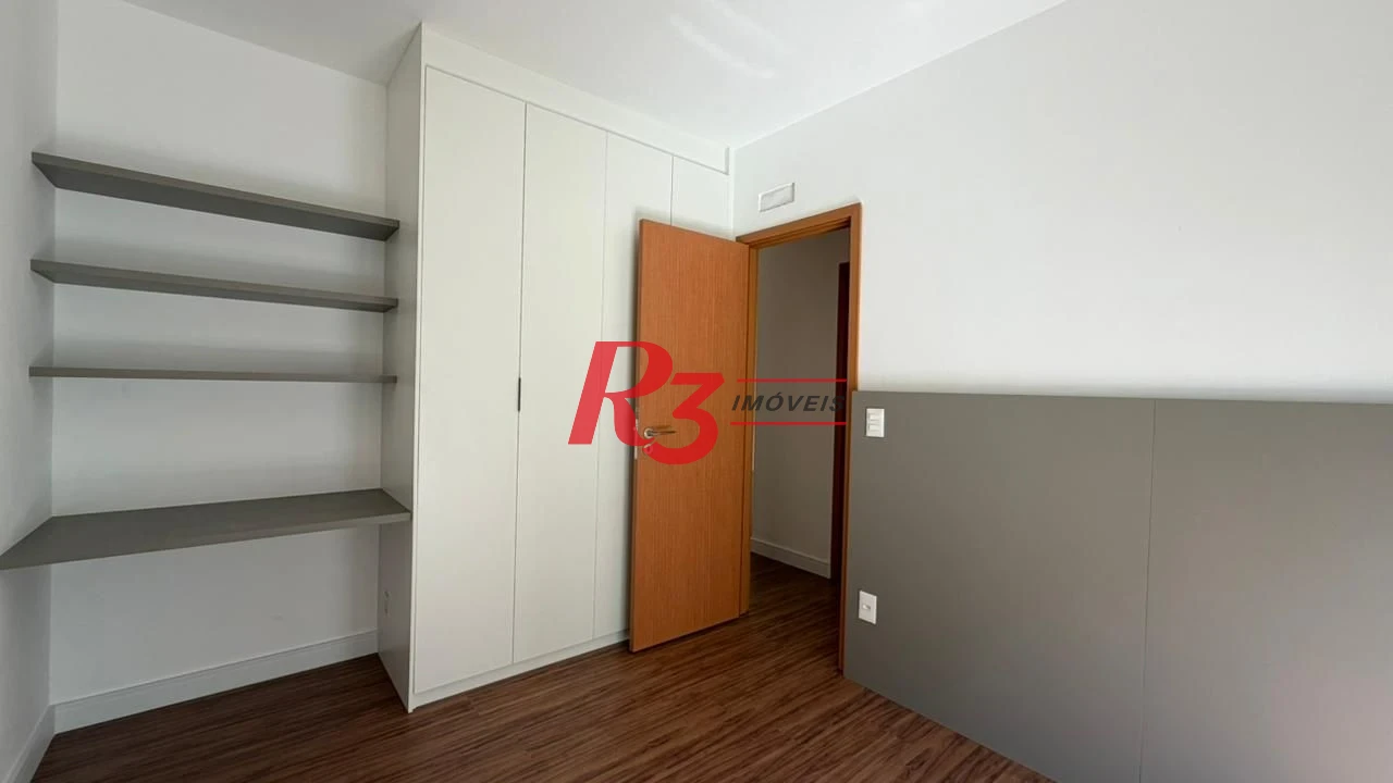 Apartamento com 2 dormitórios para alugar, 91 m² por R$ 8.000,00/mês - Boqueirão - Santos/SP