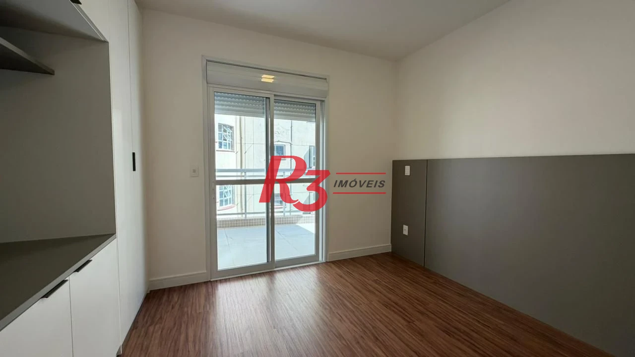 Apartamento com 2 dormitórios para alugar, 91 m² por R$ 8.000,00/mês - Boqueirão - Santos/SP