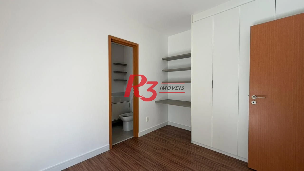 Apartamento com 2 dormitórios para alugar, 91 m² por R$ 8.000,00/mês - Boqueirão - Santos/SP
