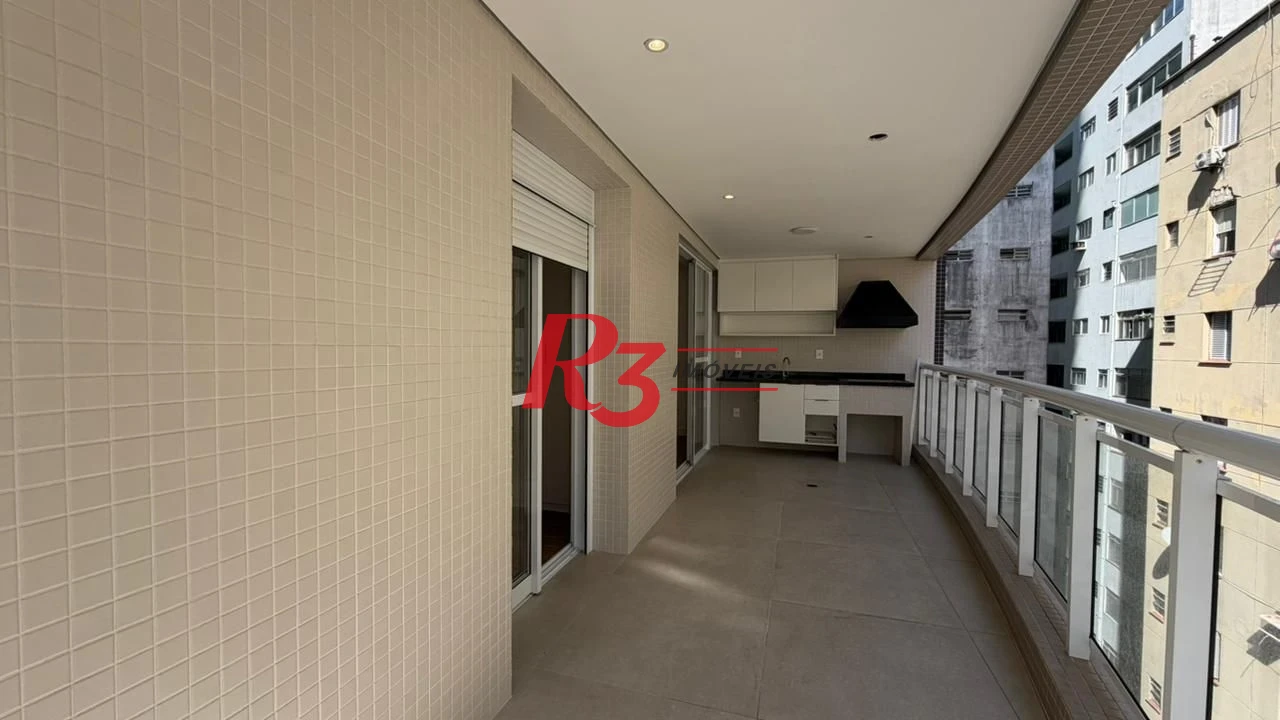 Apartamento com 2 dormitórios para alugar, 91 m² por R$ 8.000,00/mês - Boqueirão - Santos/SP