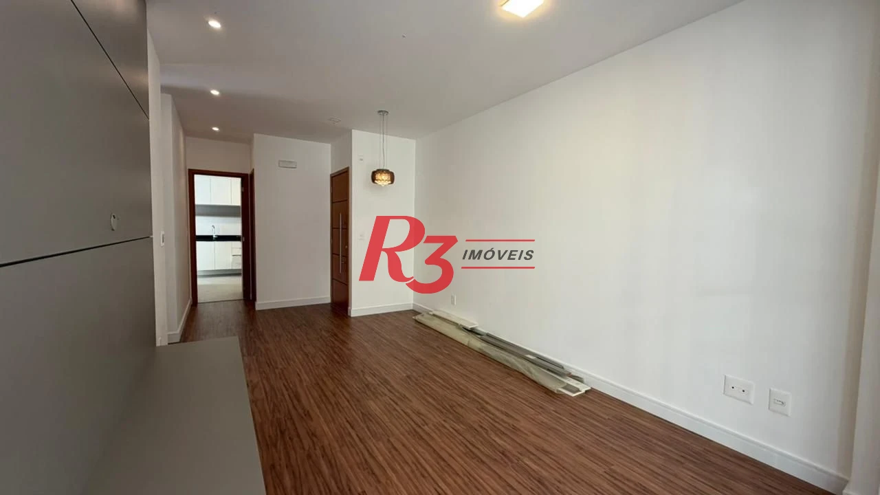 Apartamento com 2 dormitórios para alugar, 91 m² por R$ 8.000,00/mês - Boqueirão - Santos/SP