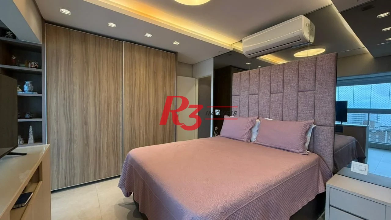 Apartamento Garden com 3 dormitórios à venda, 161 m² por R$ 3.200.000,00 - Boqueirão - Santos/SP