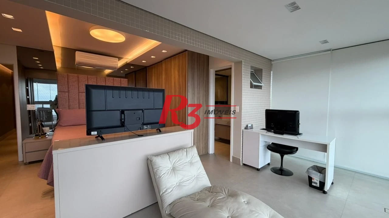 Apartamento Garden com 3 dormitórios à venda, 161 m² por R$ 3.200.000,00 - Boqueirão - Santos/SP