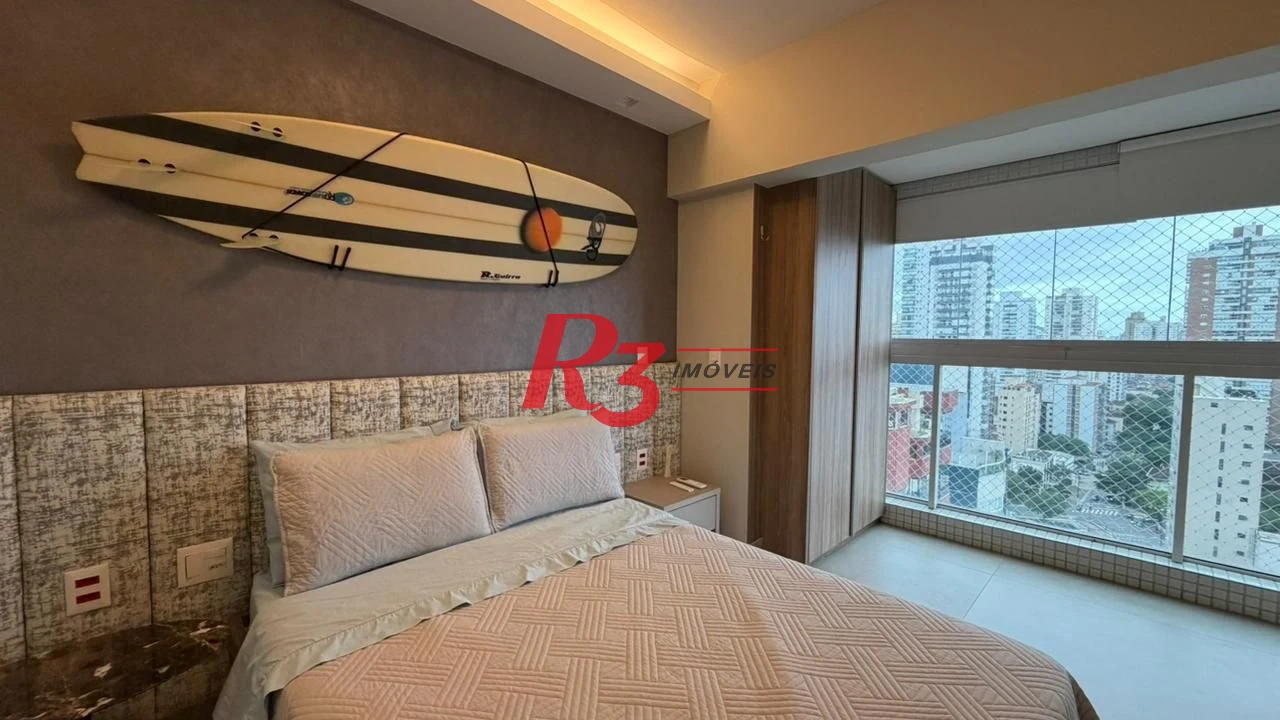 Apartamento Garden com 3 dormitórios à venda, 161 m² por R$ 3.200.000,00 - Boqueirão - Santos/SP