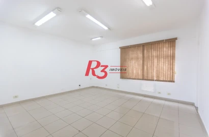 Sala para alugar, 48 m² por R$ 3.000,00/mês - Boqueirão - Santos/SP