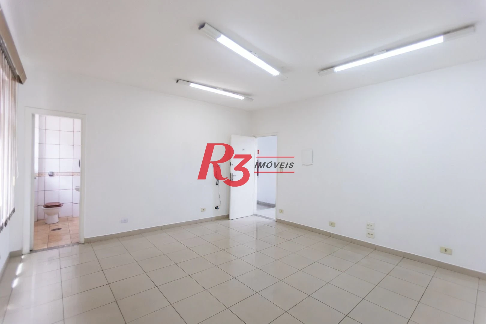 Sala para alugar, 48 m² por R$ 3.000,00/mês - Boqueirão - Santos/SP