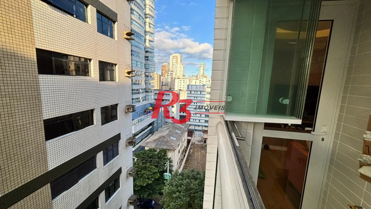 Apartamento com 2 dormitórios à venda, 82 m² por R$ 1.100.000,00 - Aparecida - Santos/SP